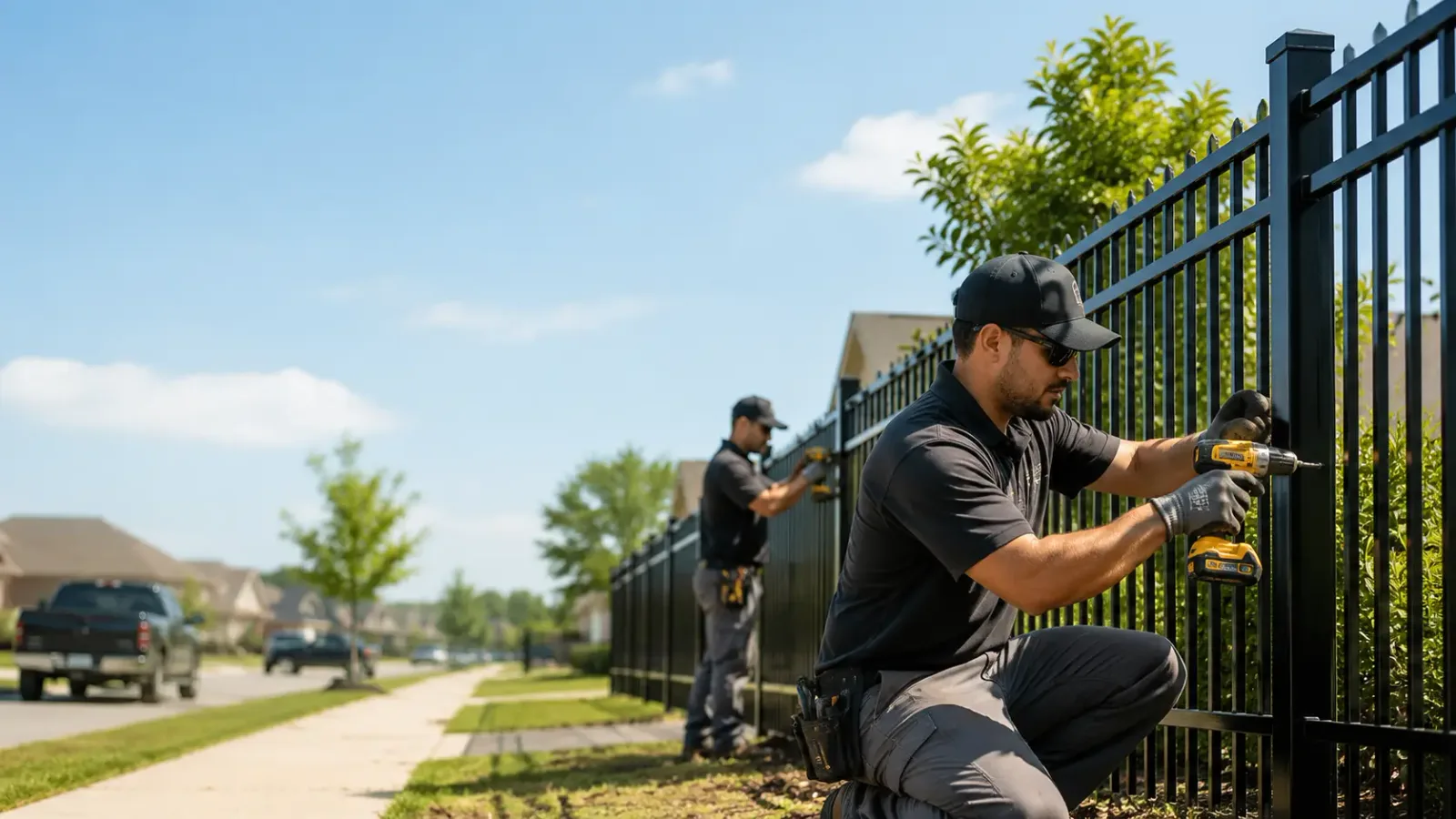 Metal Fence Installation in Woodstock, MD